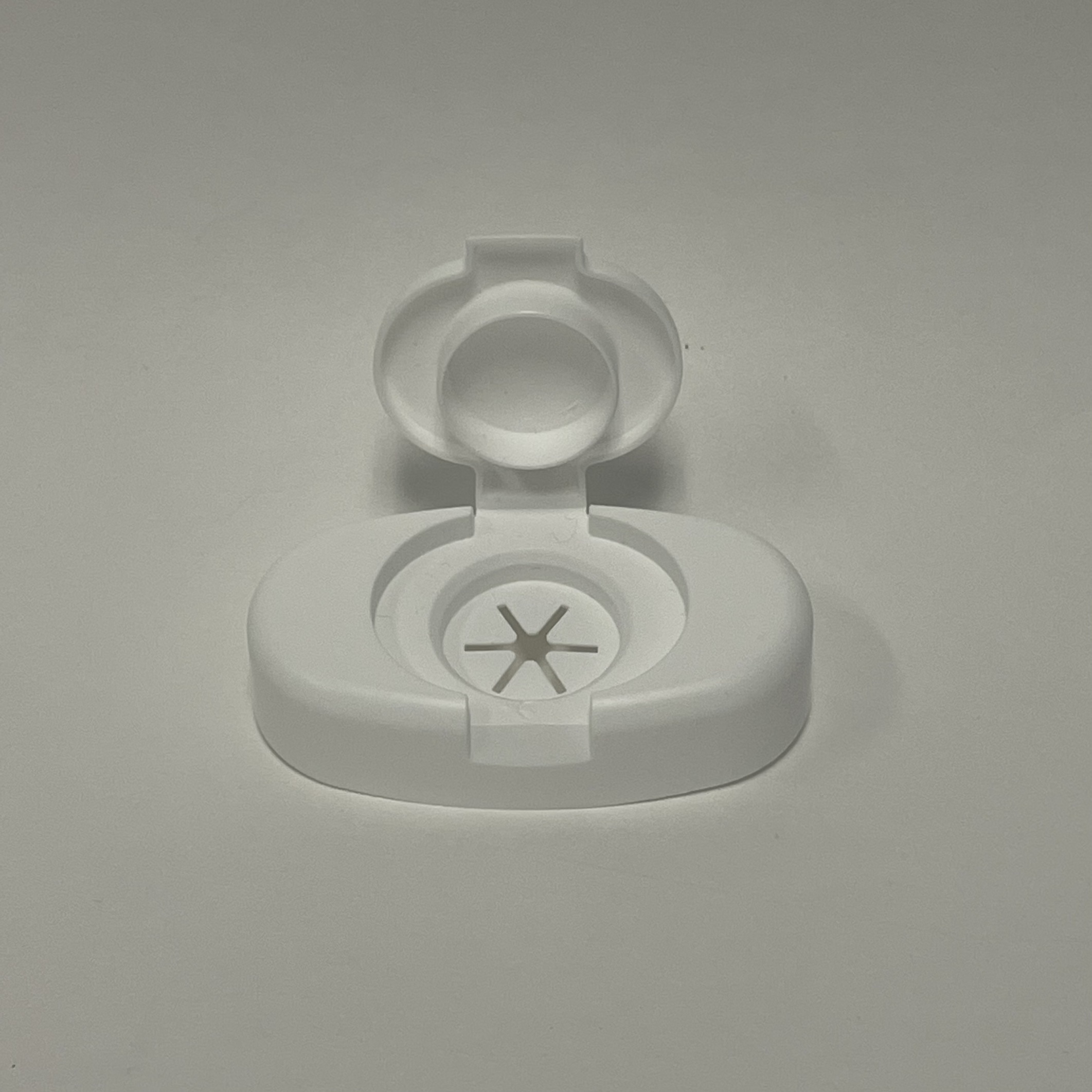 small oval star wipes lid